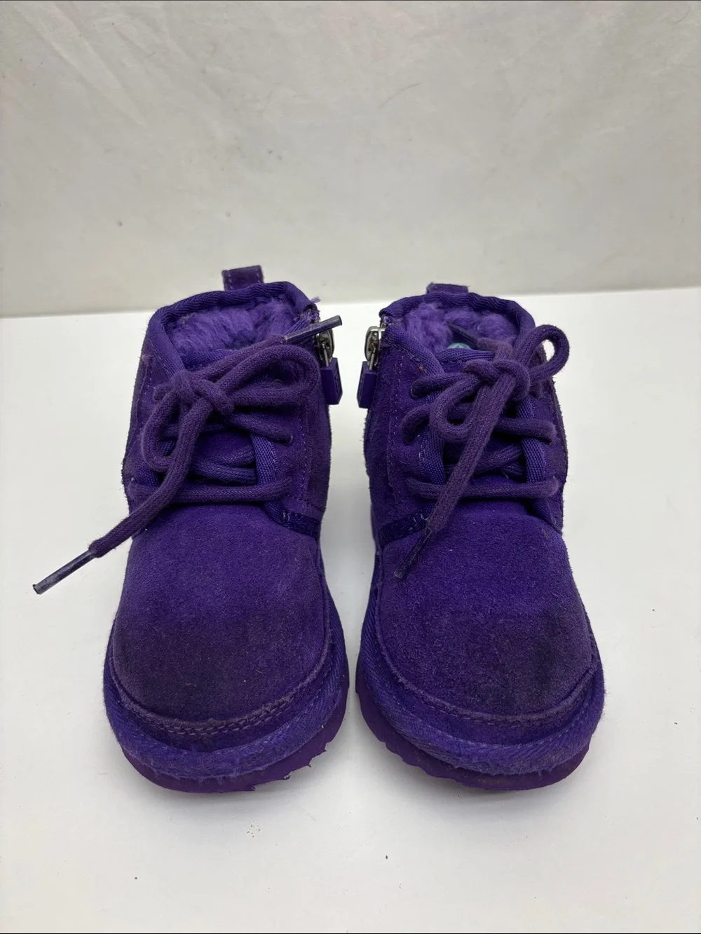 UGG Neumel vibrant purple color, size 7 for baby’s, box 35